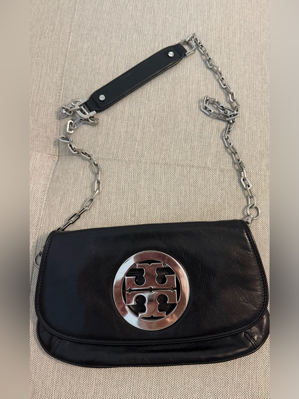 Tory Burch Reva crossbody with Silver hardware